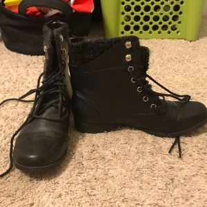 Black Combat Boots
